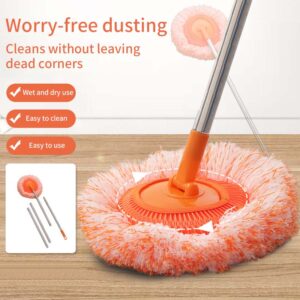 Sunflower mop for dust removal and car washing, floor mop for water absorption, Schneider flat mop