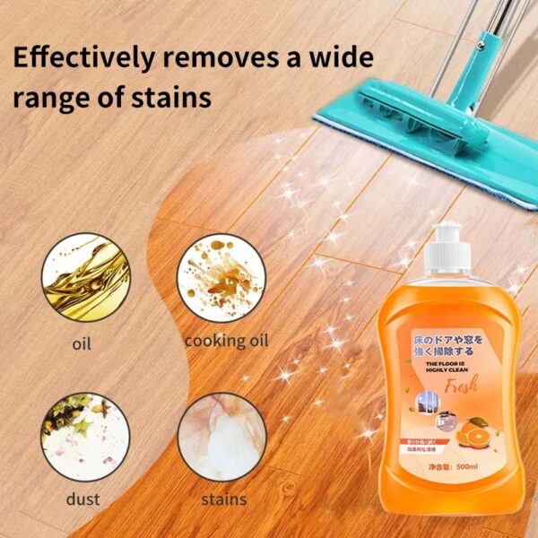 【 6 bottle set】TidyHaven Floor cleaner, ceramic tile cleaning, floor tile cleaning, floor mopping special liquid, strong stain removal